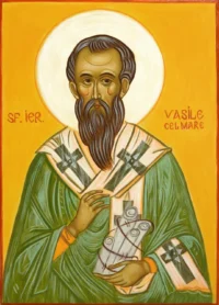 Icoana cu Sfantul Vasile cel Mare